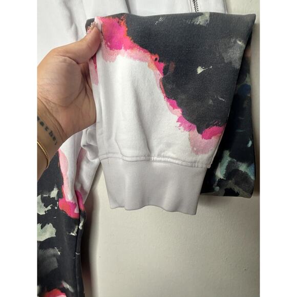 NWT Alexander McQueen White Jogger Pants Black and Pink Design Zip Pockets L - Picture 9 of 16